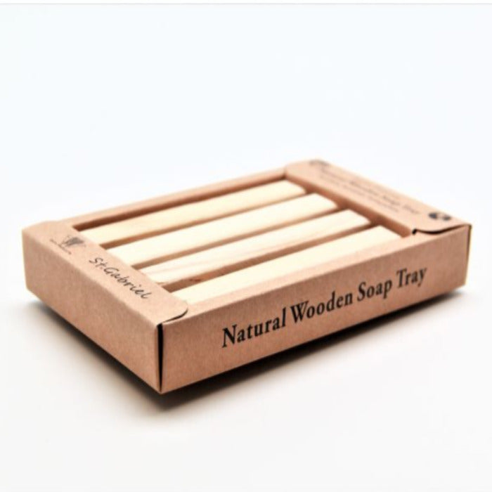 Natural pine pallet soap dish