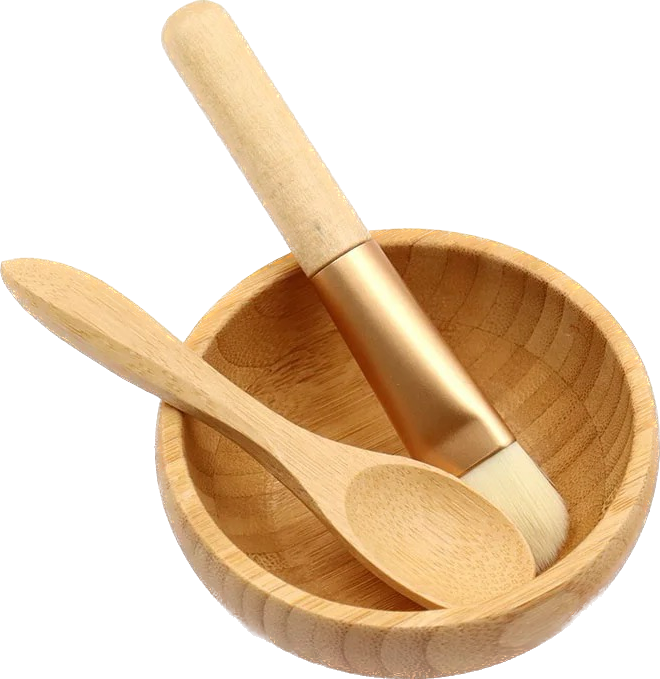 Oatmeal, Milk & Honey Soothing Face Mask & Bamboo Bowl Set