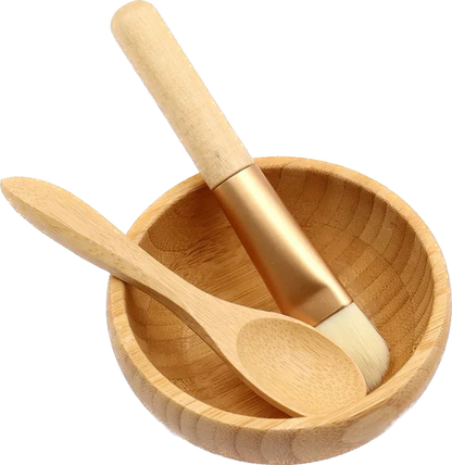 Oatmeal, Milk & Honey Soothing Face Mask & Bamboo Bowl Set