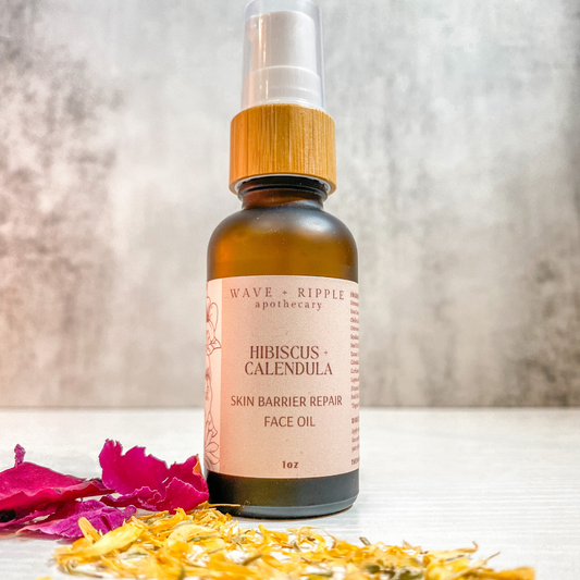 Hibiscus + Calendula Skin Barrier Repair Facial Oil