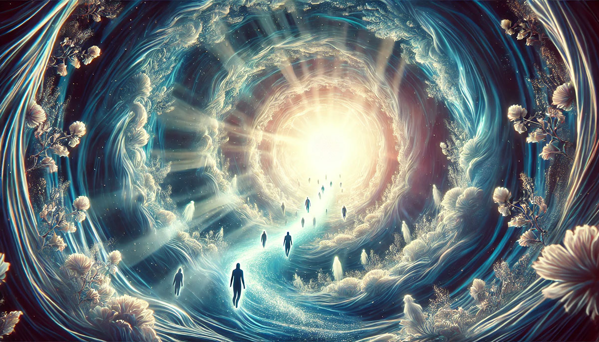 out of body experience described in near-death experience elements