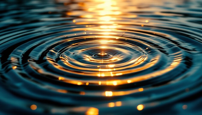golden-water-ripples